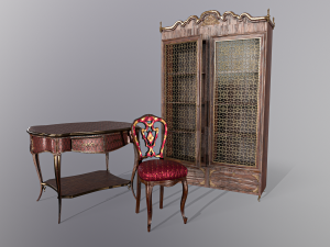 Furniture asset v3 game ready 3D Model
