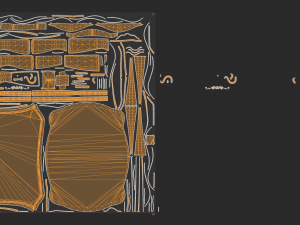 Furniture asset v3 game ready 3D Модель