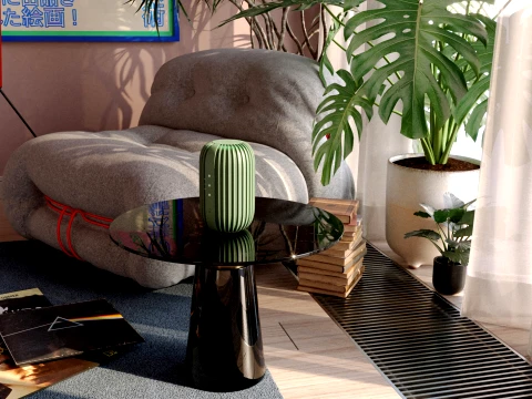 Smart speaker 3D Model