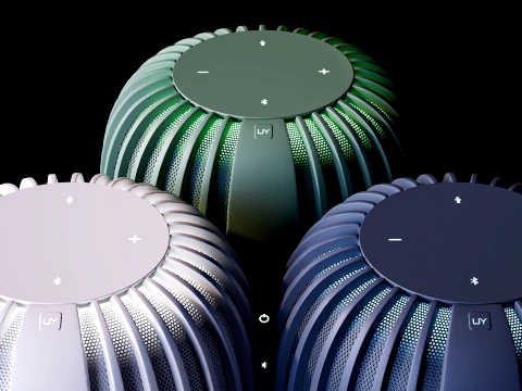 Smart speaker 3D Model