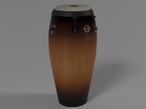 Conga Drum Model 3D