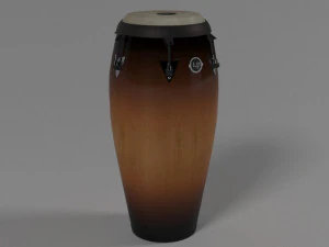 Conga Drum 3D Model