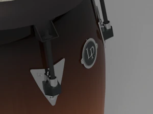 Conga Drum 3D Model