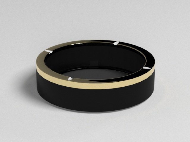 Elegant ashtray 3D Модель .c4d .max .obj .3ds .fbx .stl .blend 