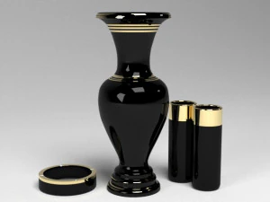 Insieme di linea elegante Modello 3D