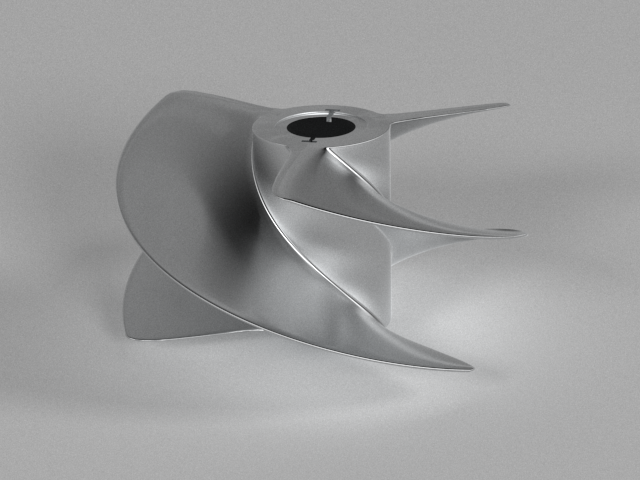 Hydro jet propeller 3Dモデル .c4d .max .obj .3ds .fbx .stl .blend 