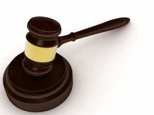 Legal gavel set 3D मॉडल