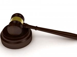 Legal gavel set 3D मॉडल