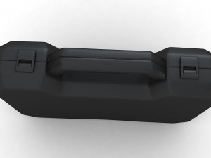 Black Plastic Case Model 3D