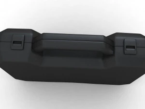 Black Plastic Case 3D Model