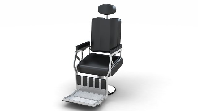 Barbar chair Modèle 3D .c4d .max .obj .3ds .fbx .stl .blend 