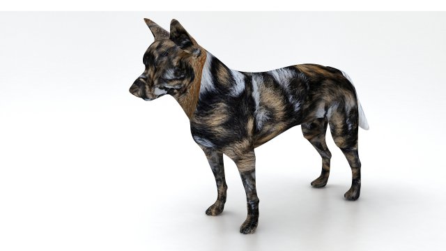 Dog Modelo 3D .c4d .max .obj .3ds .fbx .stl .blend 