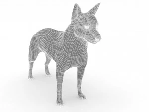Dog 3D Model