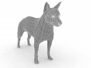 Dog Modelo 3D
