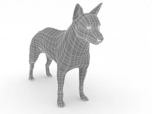 Dog 3D Model