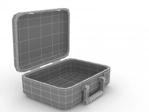 Security Case Nickel Plated 3D Model