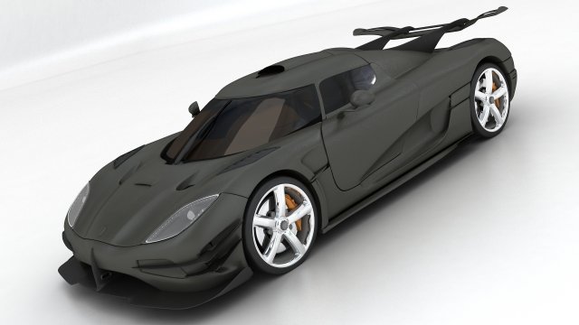 Koenigsegg Agera 3D Model .c4d .max .obj .3ds .fbx .stl .blend 