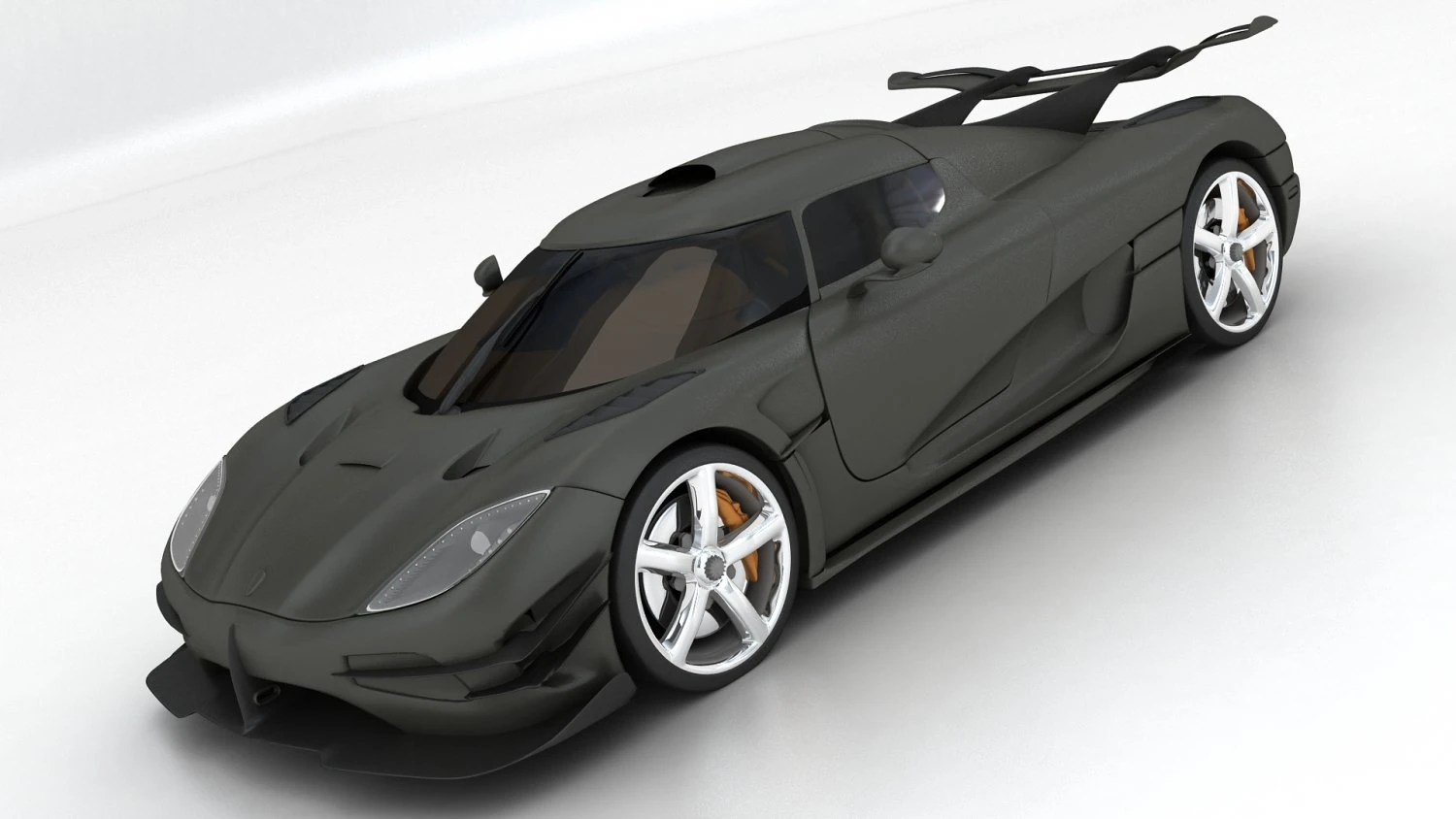 Koenigsegg Agera 3D Model .c4d .max .obj .3ds .fbx .stl .blend