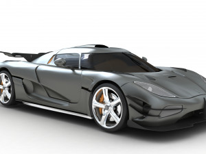 Koenigsegg Agera 3D Model