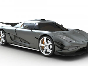 Koenigsegg Agera 3D Model