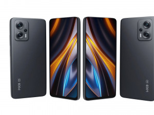 Xiaomi Poco X4 GT 5G 3D 모델