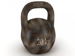 Kettlebell 20Kg Model 3D
