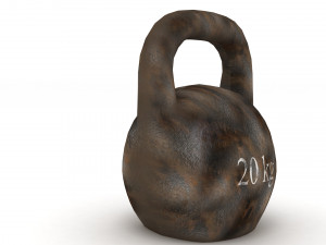 Kettlebell 20Kg 3D Model