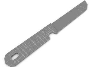 Knife 3D Model