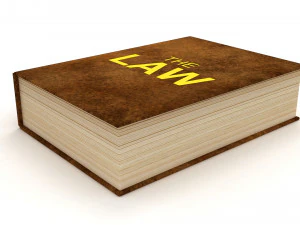 Law book 3D Model