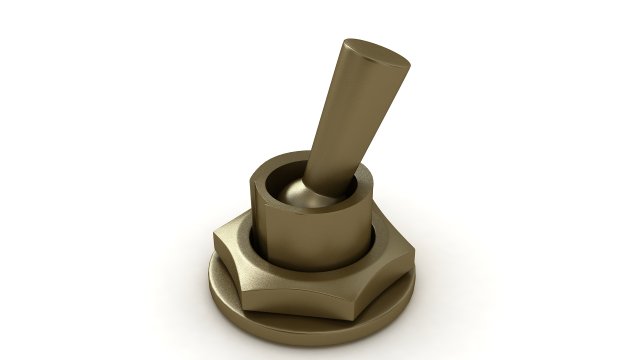 Vintage Switch Modelo 3D .c4d .max .obj .3ds .fbx .stl .blend 
