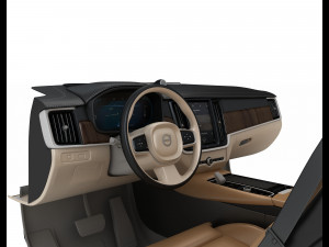 Car Interior 3D 模型