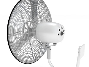 Wall fan Modelo 3D