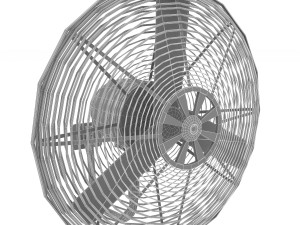 Wall fan Modelo 3D