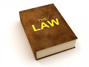 Legal Gavel Scales And Law Book 3D 模型