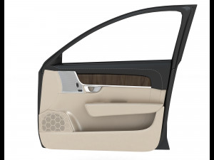 High detail car door 3D Model