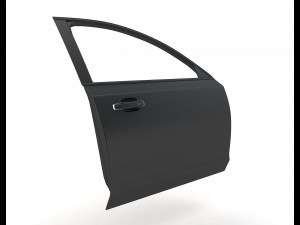 High detail car door 3D Model