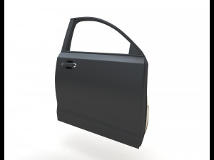 High detail car door 3D Model