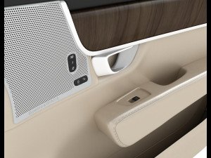 High detail car door 3D Model