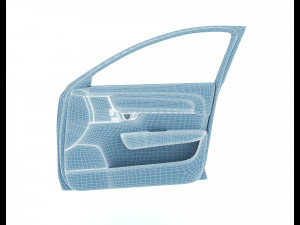 High detail car door 3D Model
