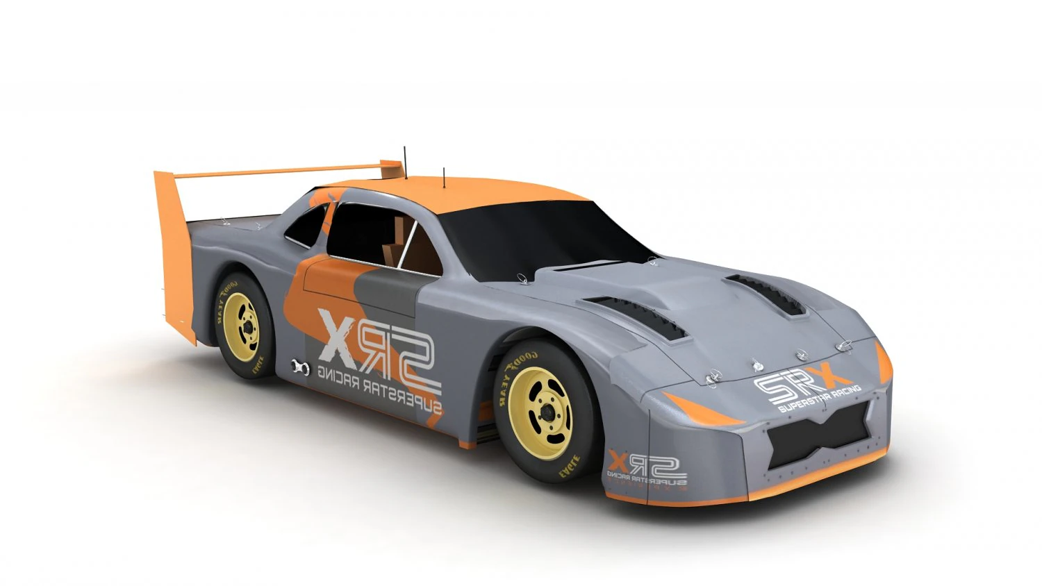 SRX 2022 Superstar Racing Experience Series Race Car 3D Model .c4d .max .obj .3ds .fbx .stl .blend 