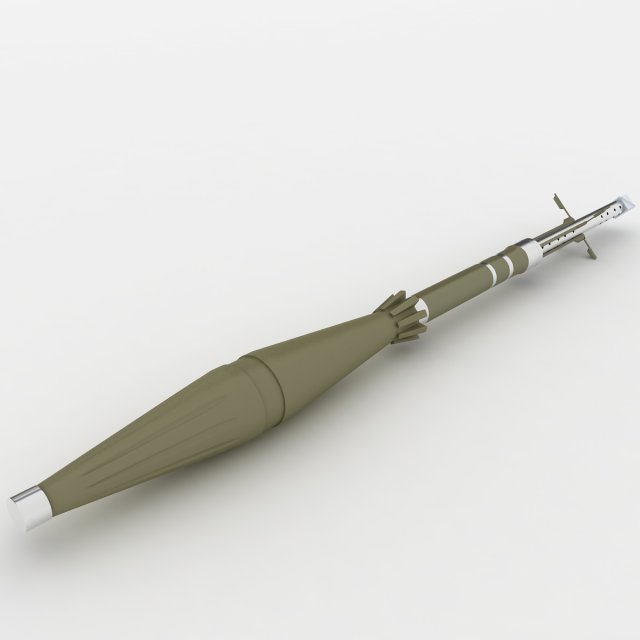 RPG7 3D 모델 .c4d .max .obj .3ds .fbx .stl .blend 
