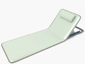 Beach Mattress Foldable 3D Model