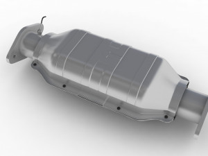 Catalytic Converter 3D Model