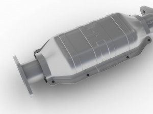 Catalytic Converter 3D Model