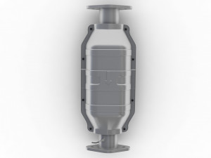Catalytic Converter 3D Model