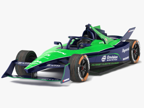 Envision Racing Formula E Team 2024 PBR 3D 모델