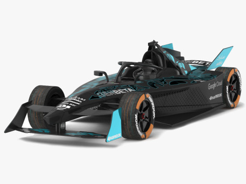 GENBETA Formula E Season 2025 PBR 3D Model