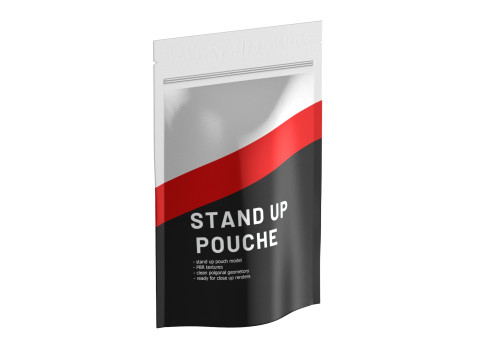 Stand up pouch v1 PBR Modèle 3D