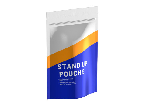 Stand up pouch v5 PBR 3D Model