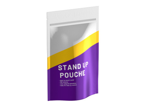 Stand up pouch v6 PBR Model 3D